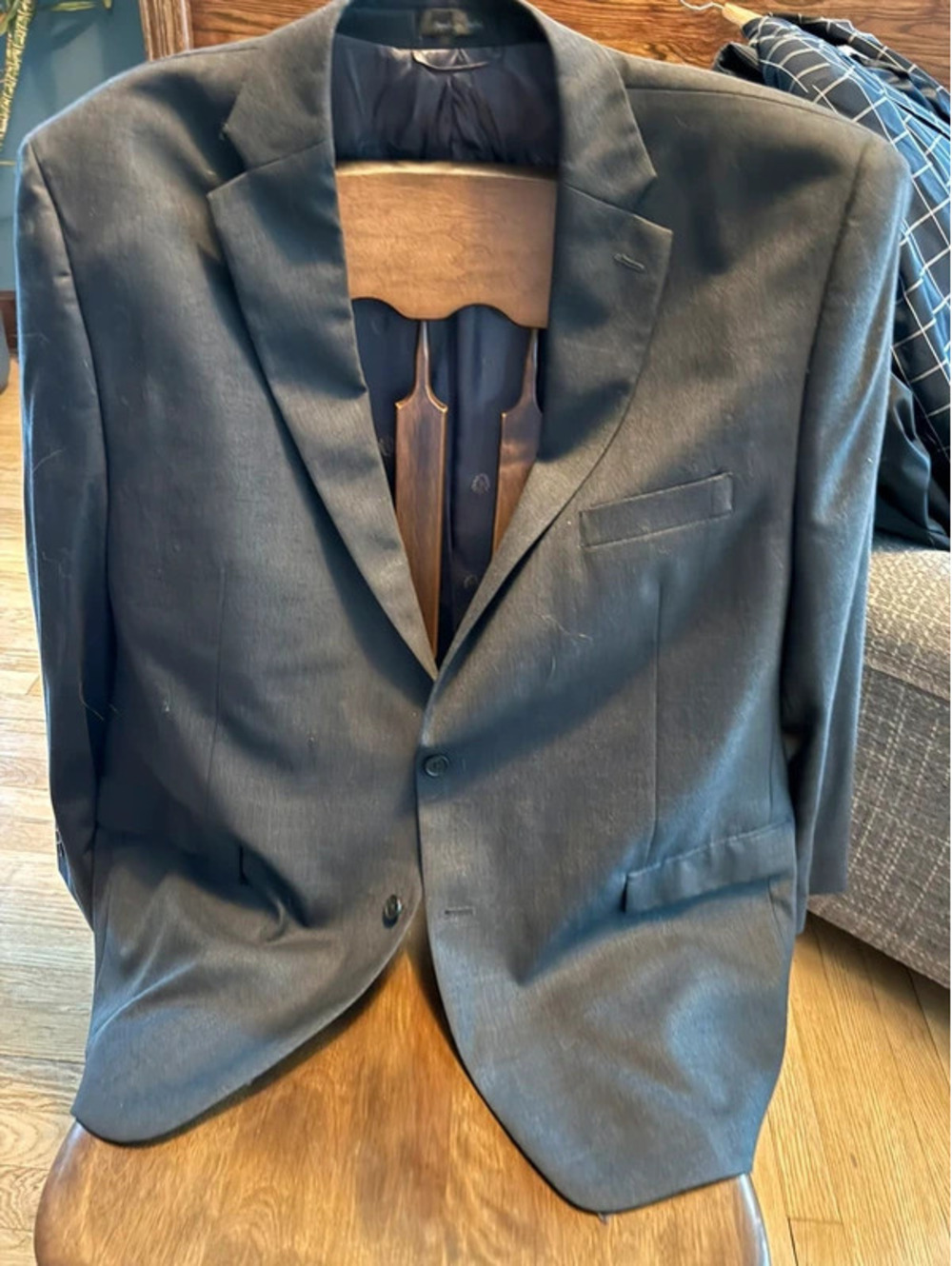 Ralf Lauren Suite Coat size 50L Dark Grey
